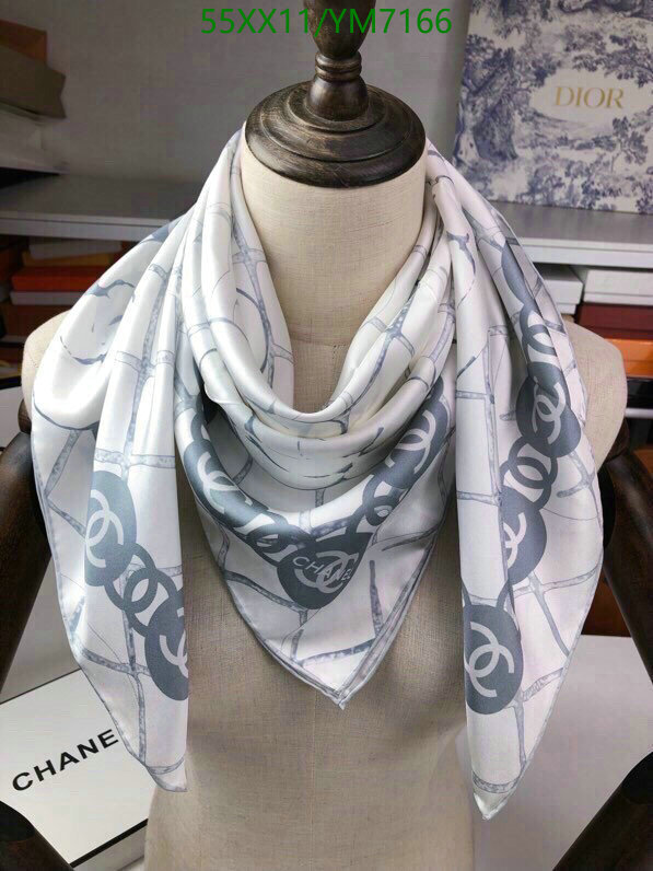 Scarf-Chanel, Code: YM7166,$: 55USD