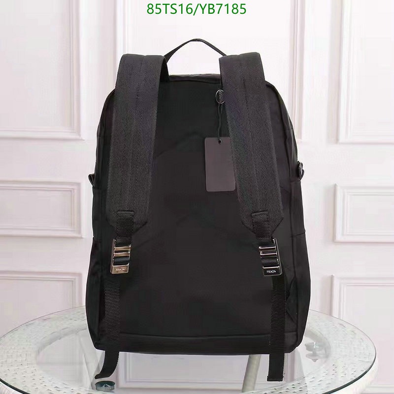 Prada Bag-(4A)-Backpack-,Code: YB7185,$: 85USD