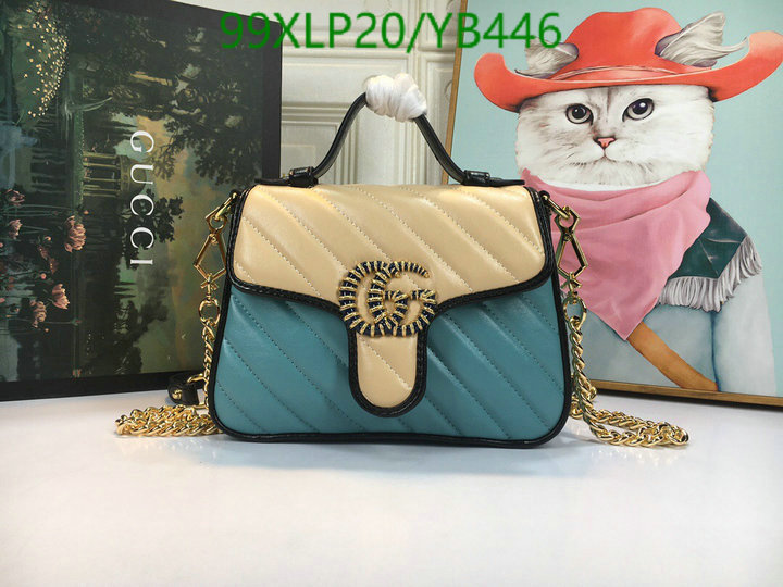 Gucci Bag-(4A)-Marmont,Code: YB446,$: 99USD