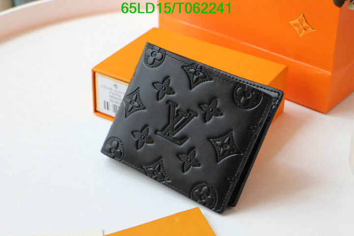 LV Bags-(Mirror)-Wallet-,Code: T062241,$: 65USD