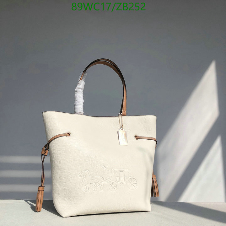 Coach Bag-(4A)-Tote-,Code: ZB252,$: 89USD