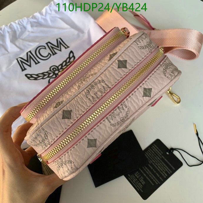 MCM Bag-(Mirror)-Diagonal-,Code: YB424,$: 110USD