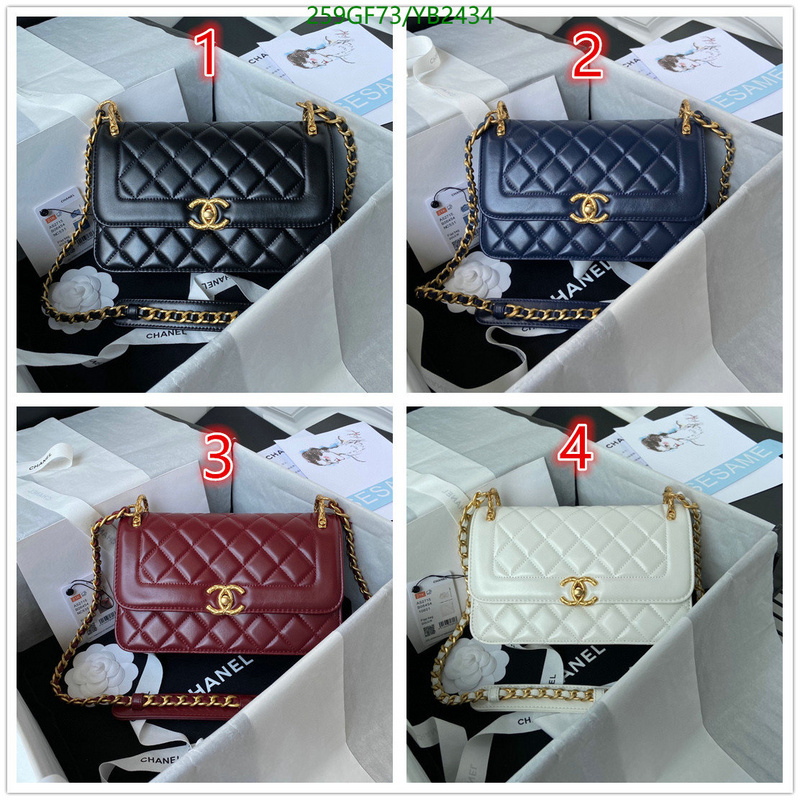 Chanel Bags -(Mirror)-Diagonal-,Code: YB2434,$: 259USD