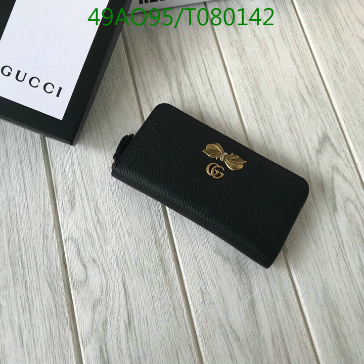 Gucci Bag-(4A)-Wallet-,Code: T080142,$:49USD