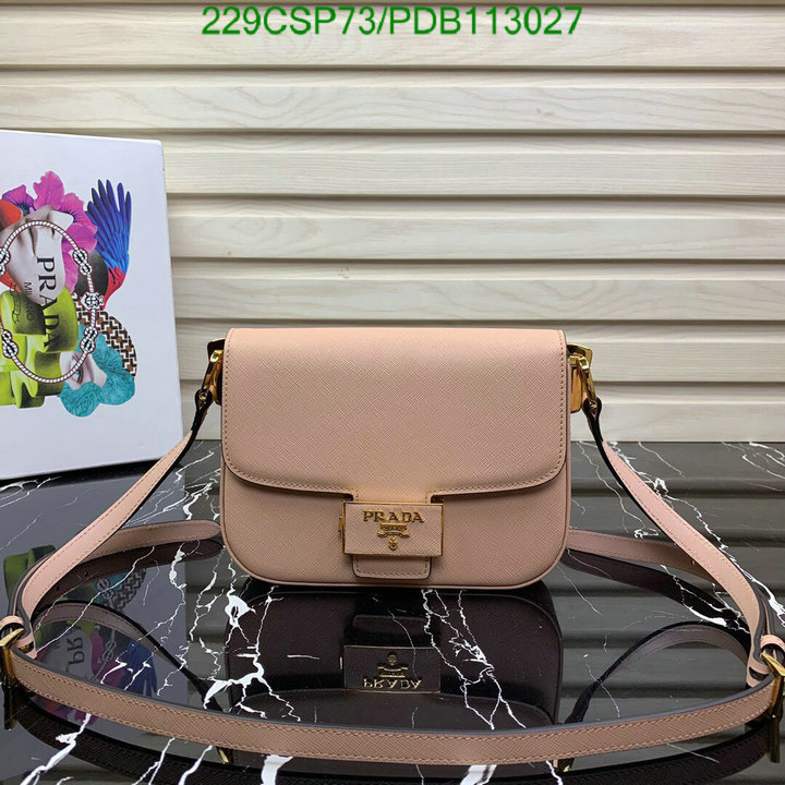 Prada Bag-(Mirror)-Diagonal-,Code: PDB113027,$: 229USD