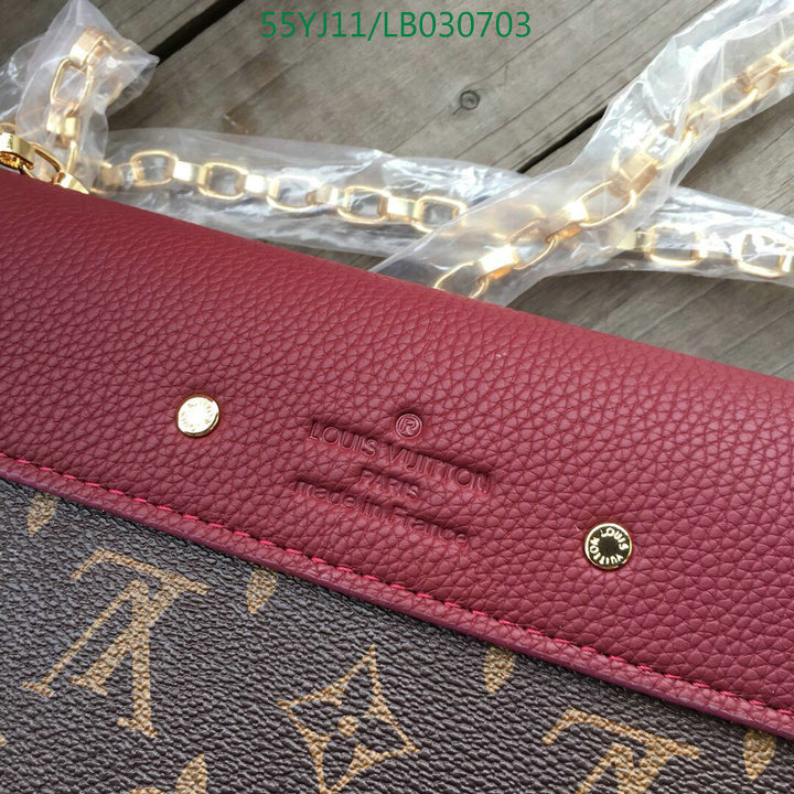 LV Bags-(4A)-Pochette MTis Bag-Twist-,Code:LB030703,$:55USD