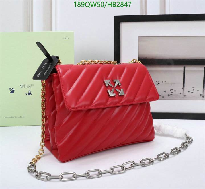 Off-White Bag-(Mirror)-Diagonal-,Code: HB2847,$: 189USD