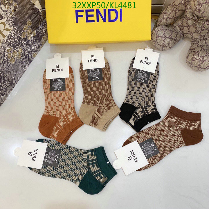 Sock-Fendi, Code: KL4481,$: 32USD