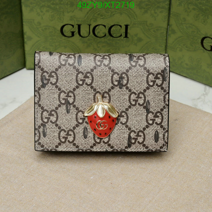 Gucci Bag-(4A)-Wallet-,Code: XT2719,$: 49USD