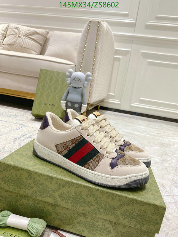 Men shoes-Gucci, Code: ZS8602,$: 145USD