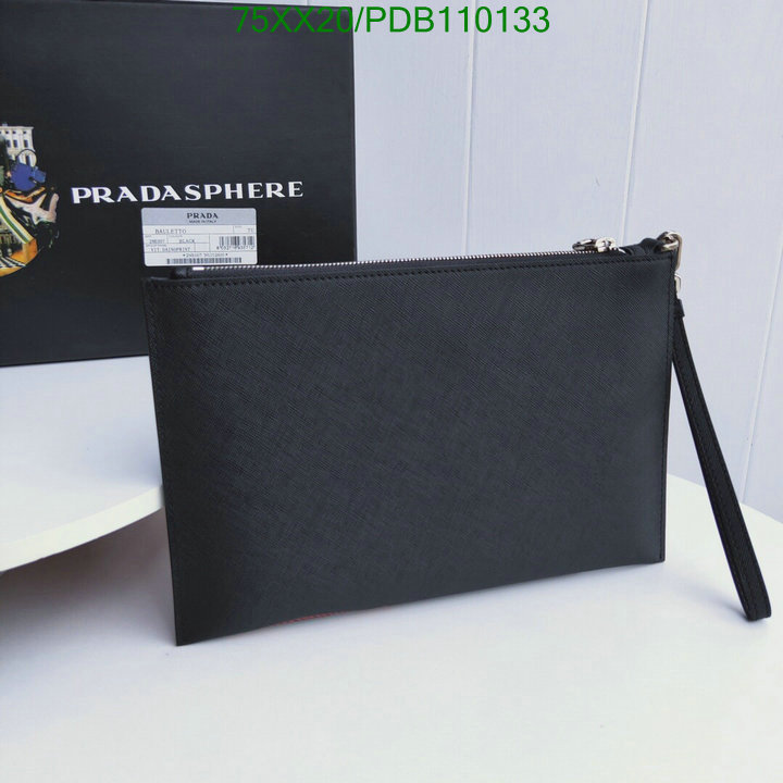 Prada Bag-(Mirror)-Clutch-,Code: PDB110133,$:75USD