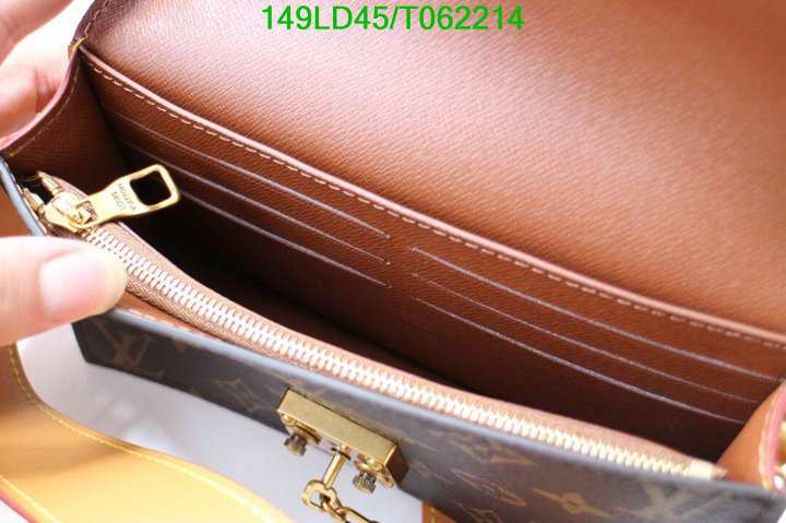 LV Bags-(Mirror)-Wallet-,Code: T062214,$: 149USD
