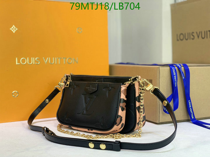 LV Bags-(4A)-New Wave Multi-Pochette-,Code: LB704,$: 79USD