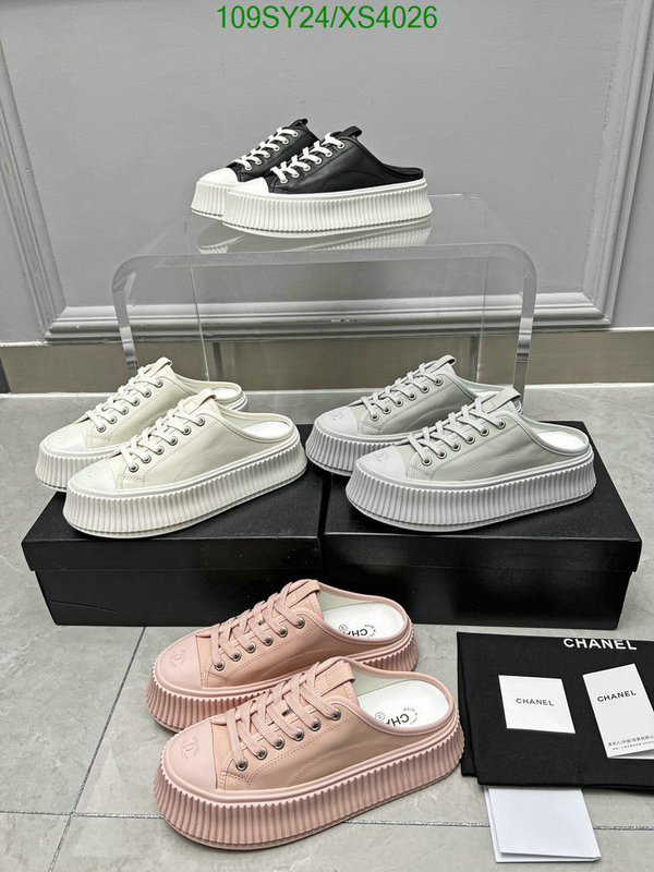 Women Shoes-Chanel, Code: XS4026,$: 109USD