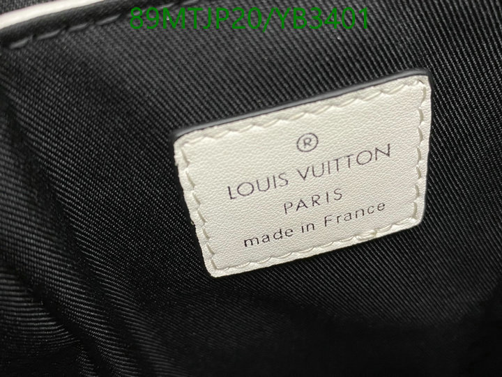 LV Bags-(4A)-Backpack-,Code: YB3401,$: 89USD