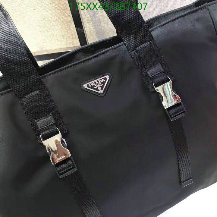 Prada Bag-(Mirror)-Handbag-,Code: ZB7107,$: 175USD
