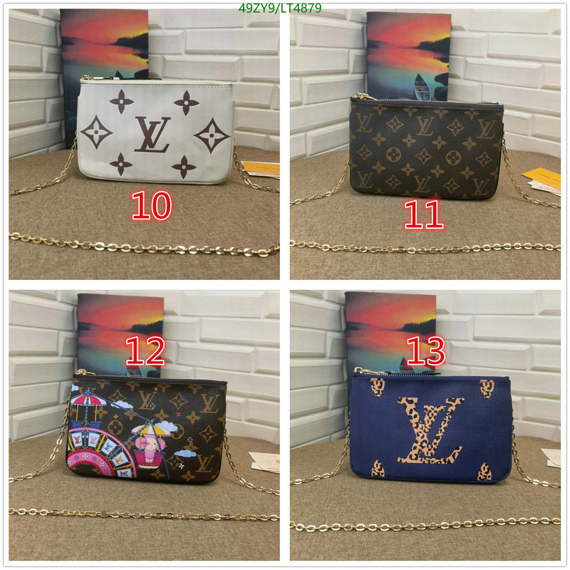 LV Bags-(4A)-Wallet-,Code: LT4879,$: 49USD