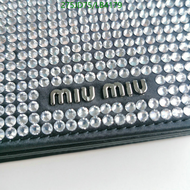 Miu Miu Bag-(Mirror)-Diagonal-,Code: LB4179,$: 275USD