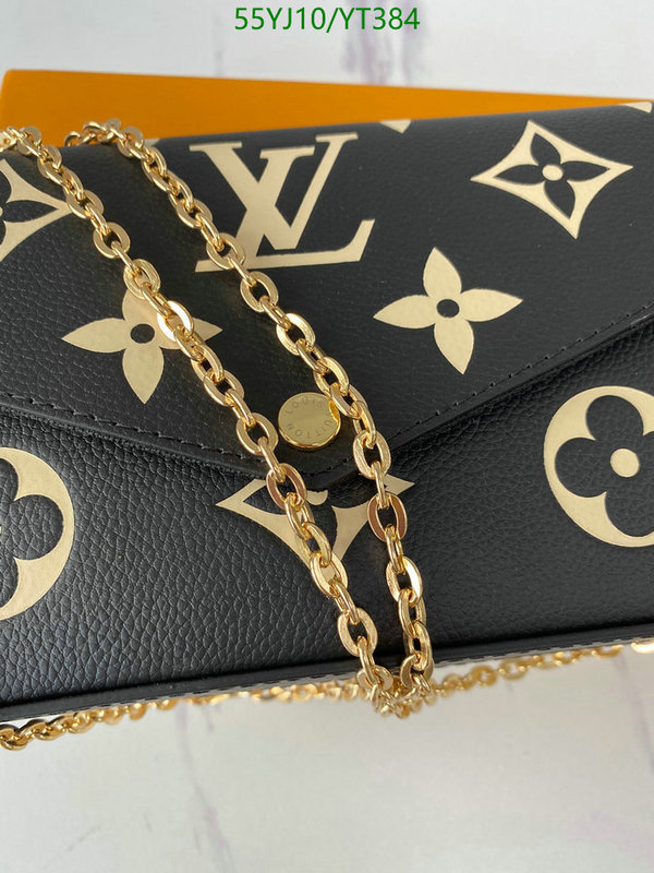 LV Bags-(4A)-Wallet-,Code: YT384,$: 55USD