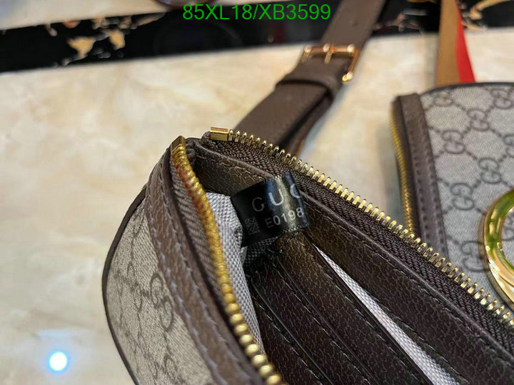 Gucci Bag-(4A)-Belt Bag-Chest Bag--,Code: XB3599,$: 85USD