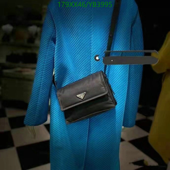 Prada Bag-(Mirror)-Diagonal-,Code: YB3995,$: 179USD