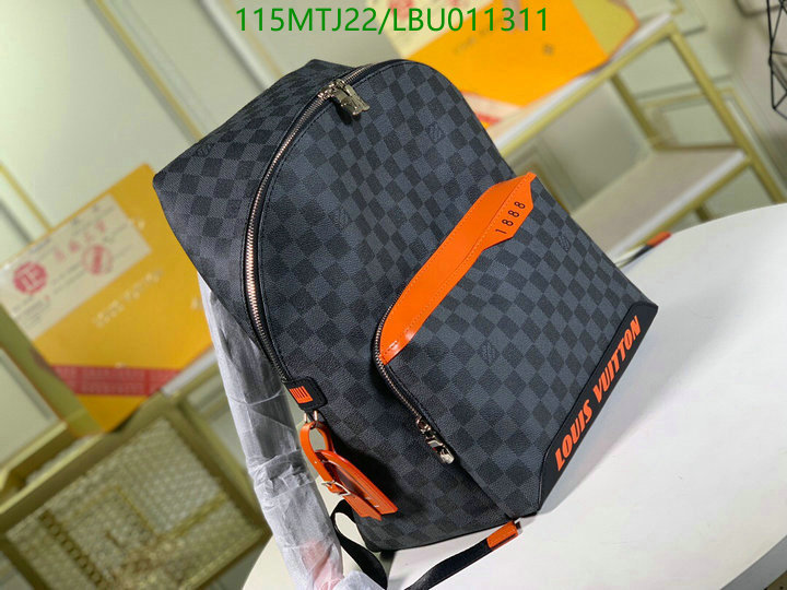 LV Bags-(4A)-Backpack-,Code: LBU011311,$: 115USD