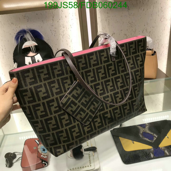 Fendi Bag-(Mirror)-Handbag-,Code:FDB060244,$:199USD