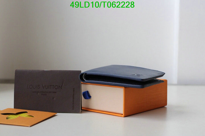 LV Bags-(Mirror)-Wallet-,Code: T062228,$: 49USD