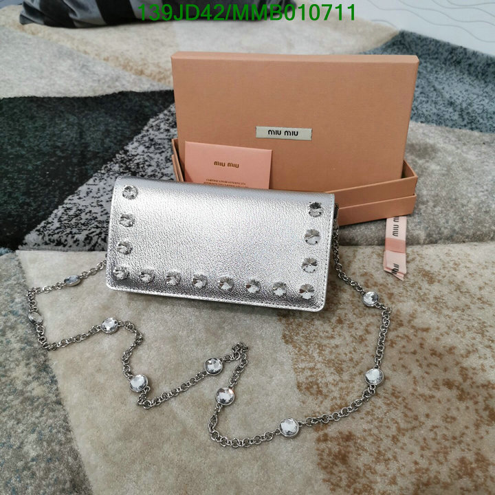 Miu Miu Bag-(Mirror)-Diagonal-,Code: MMB010711,$: 139USD