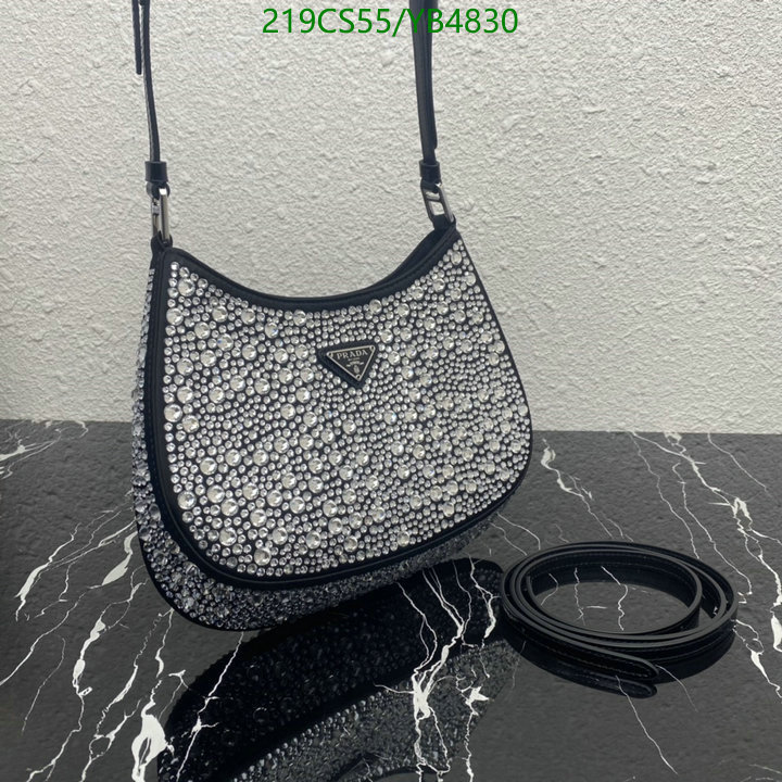 Prada Bag-(Mirror)-Cleo,Code: YB4830,$: 219USD