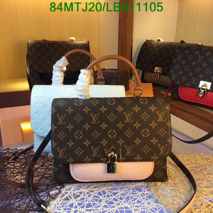 LV Bags-(4A)-Handbag Collection-,Code: LB011105,$: 84USD