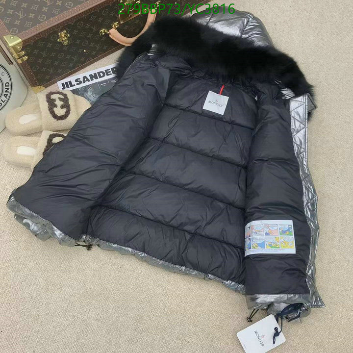 Down jacket Women-Moncler, Code: YC3816,$: 279USD