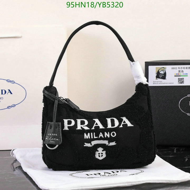 Prada Bag-(4A)-Re-Edition 2000,Code: YB5320,$: 95USD