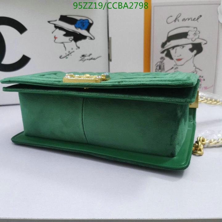 Chanel Bags ( 4A )-Le Boy,Code: CCBA2798,$: 95USD