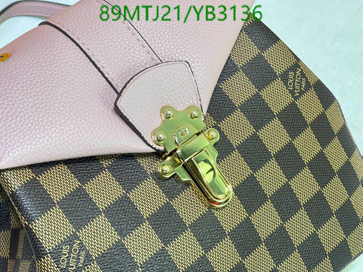 LV Bags-(4A)-Backpack-,Code: YB3136,$: 89USD