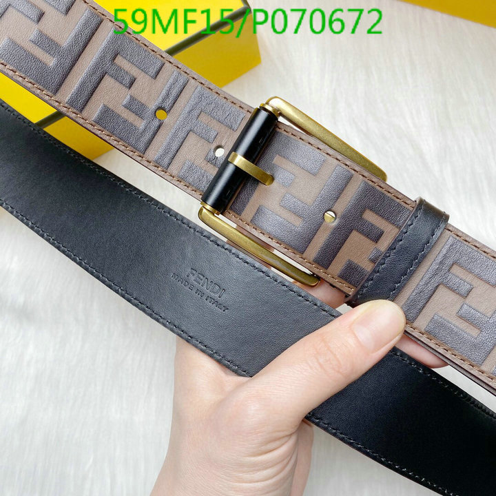 Belts-Fendi, Code: P070672,$: 59USD