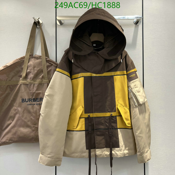 Down jacket Men-Burberry, Code: HC1888,$: 249USD