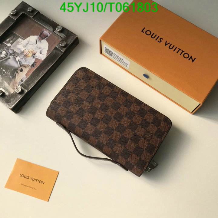 LV Bags-(4A)-Wallet-,Code: T061803,$: 45USD