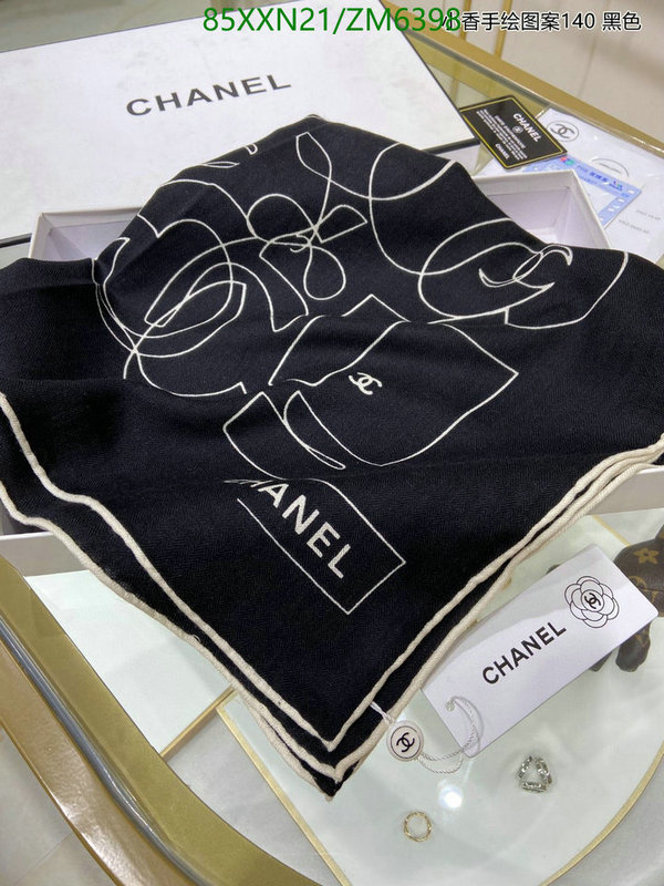 Scarf-Chanel, Code: ZM6398,$: 85USD