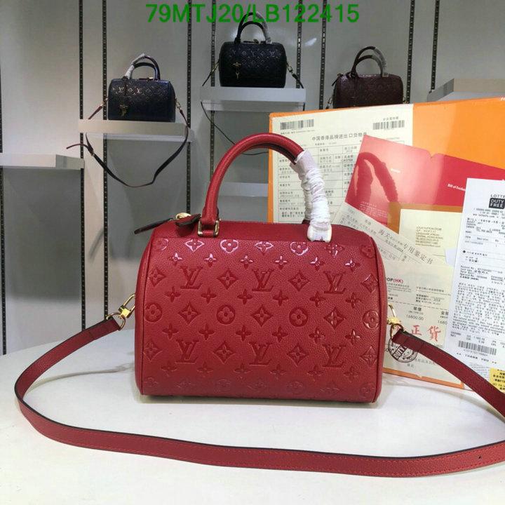 LV Bags-(4A)-Speedy-,Code: LB122415,$: 79USD