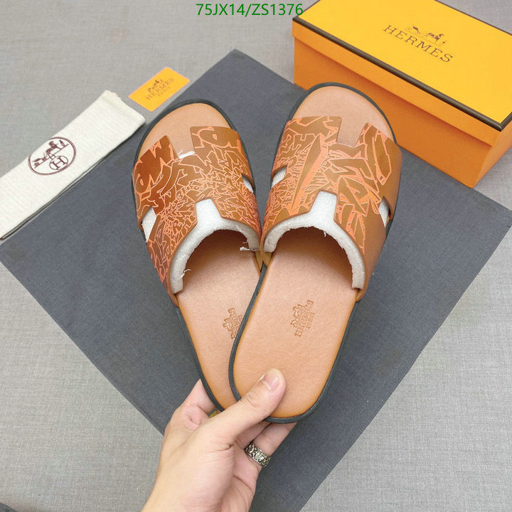 Men shoes-Hermes, Code: ZS1376,$: 75USD