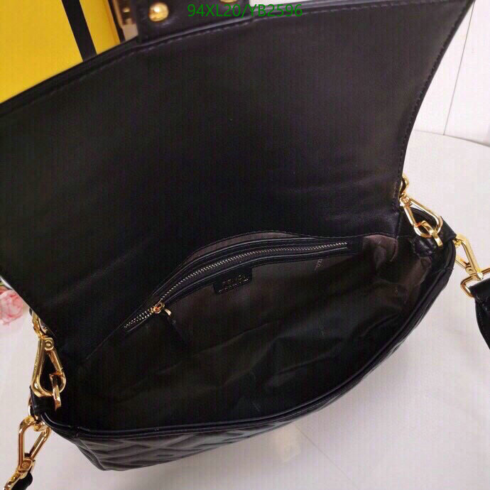 Fendi Bag-(4A)-Baguette-,Code: YB2596,$: 94USD