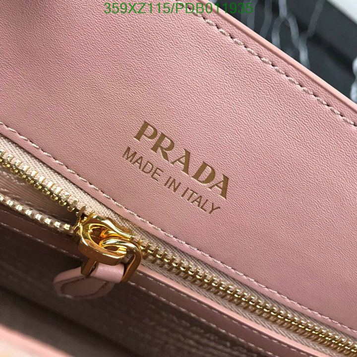 Prada Bag-(Mirror)-Handbag-,Code: PDB011935,$:359USD