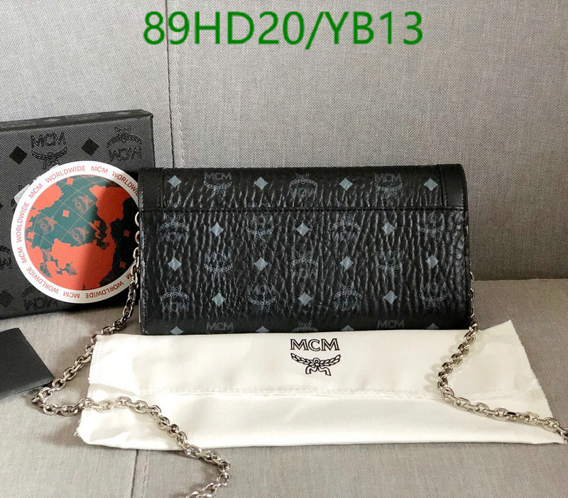 MCM Bag-(Mirror)-Wallet-,Code: YB13,$: 89USD