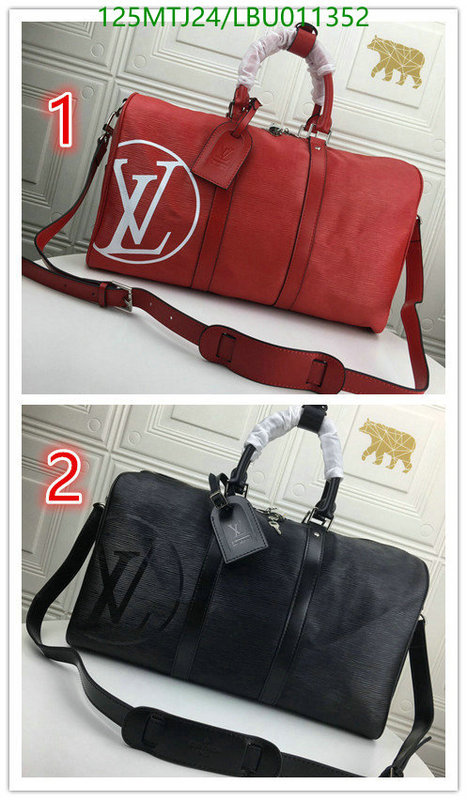 LV Bags-(4A)-Keepall BandouliRe 45-50-,Code: LBU011352,$: 125USD