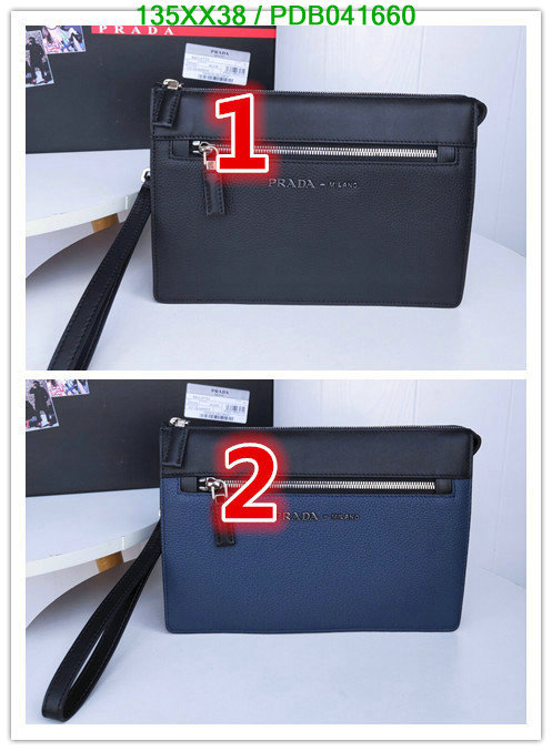 Prada Bag-(Mirror)-Clutch-,Code: PDB041660,$: 135USD