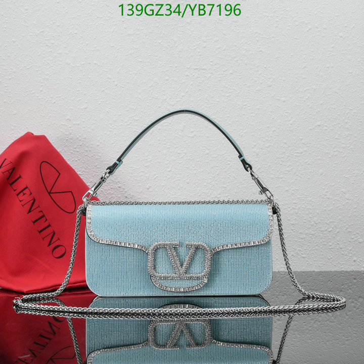 Valentino Bag-(4A)-LOC-V Logo ,Code: YB7196,$: 139USD