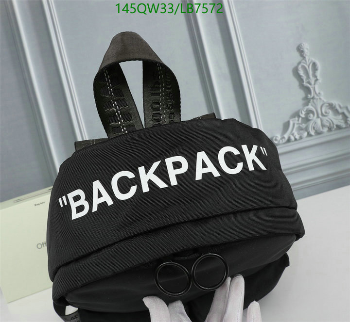 Off-White Bag-(Mirror)-Backpack-,Code: LB7572,$: 145USD