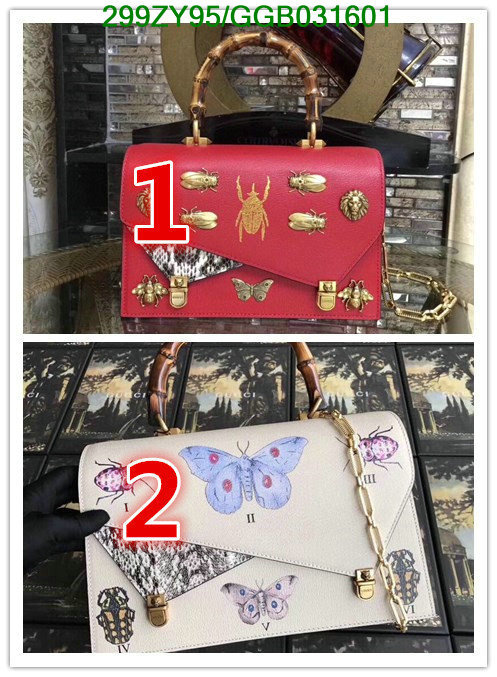 Gucci Bag-(Mirror)-Handbag-,Code: GGB031601,$: 299USD