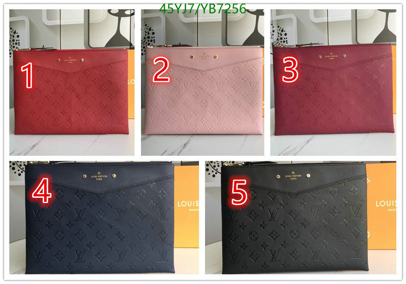 LV Bags-(4A)-Trio-,Code: YB7256,$: 45USD